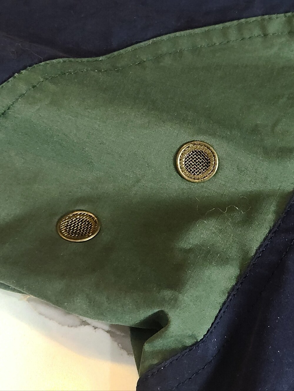 Vintage 90s Winner Mate MerCruiser Embroidered Windbreaker Jacket Navy Blue Larg - Picture 4 of 6